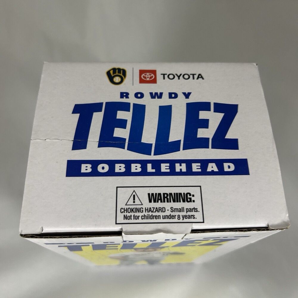 Rowdy Tellez Brewers Bobblehead #11 SGA Stadium Giveaway New Boxed - Picture 6 of 7